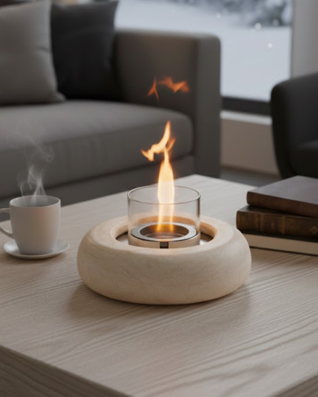 Reyo Stove Opal Masaüstü Bioethanol Şömine