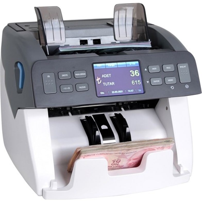 Baove Multi Mix Pro Karışık Para Sayma Makinesi Ve Sahte Para Yakalama - Tl - Euro - Usd