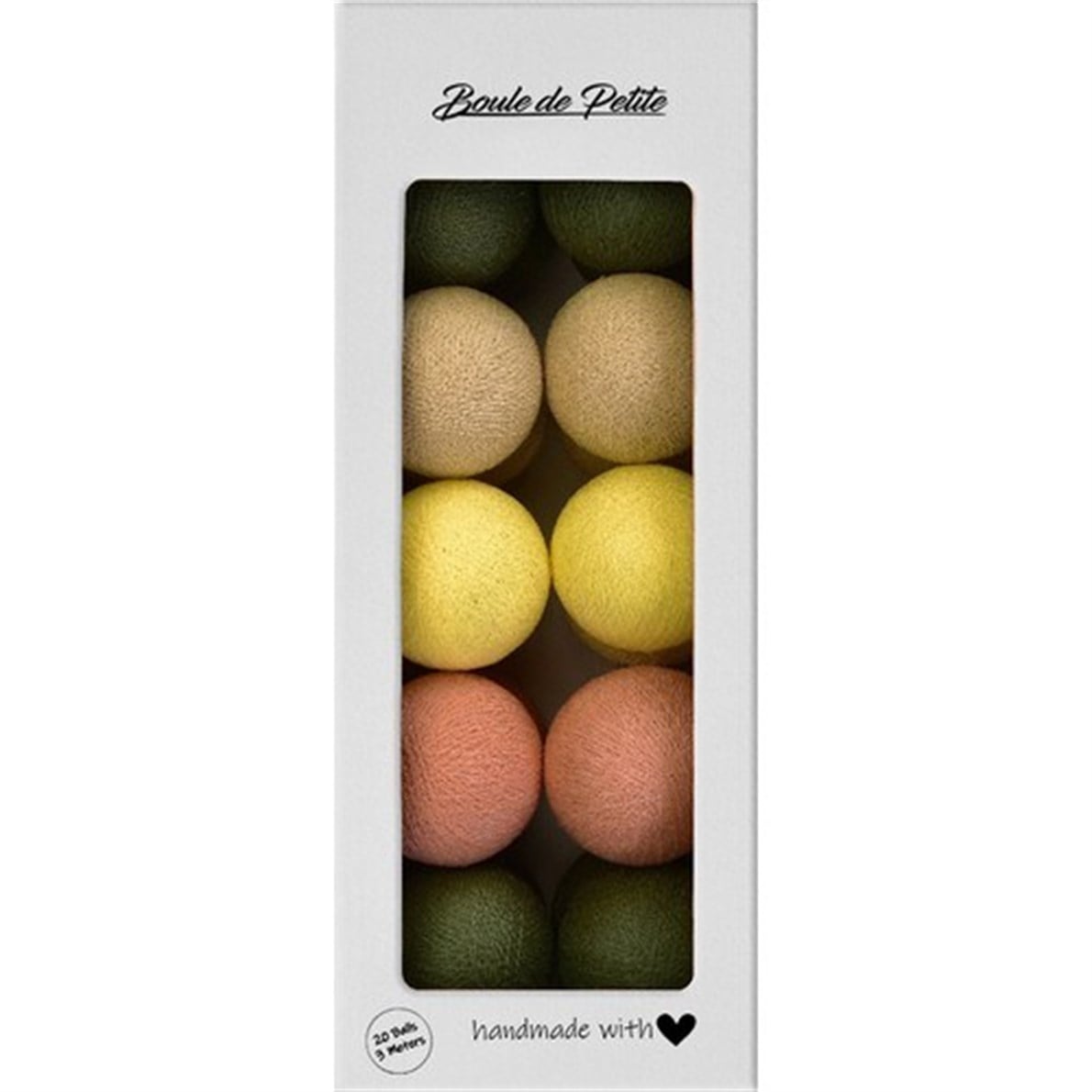 Boule De Petite Colors Of Autumn Işıklı Top Aydınlatma