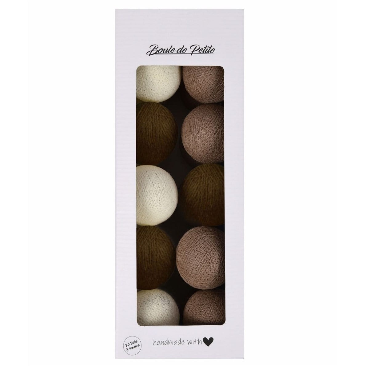 Boule De Petite Natural Softs Işıklı Top Aydınlatma