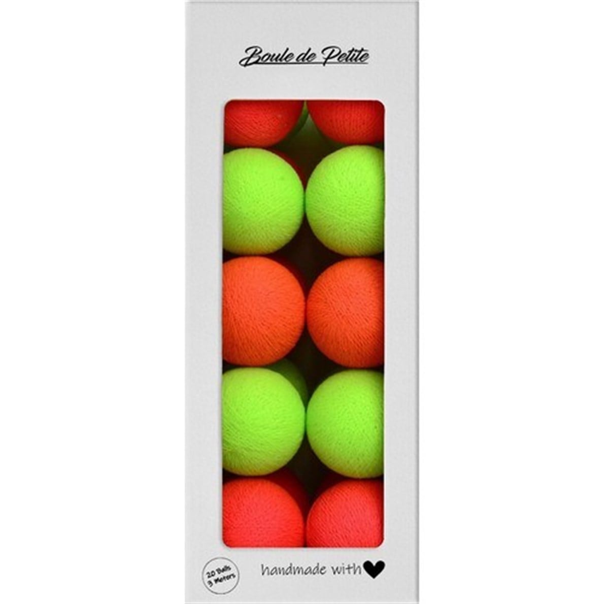 Boule De Petite Neon Mix Işıklı Top Aydınlatma