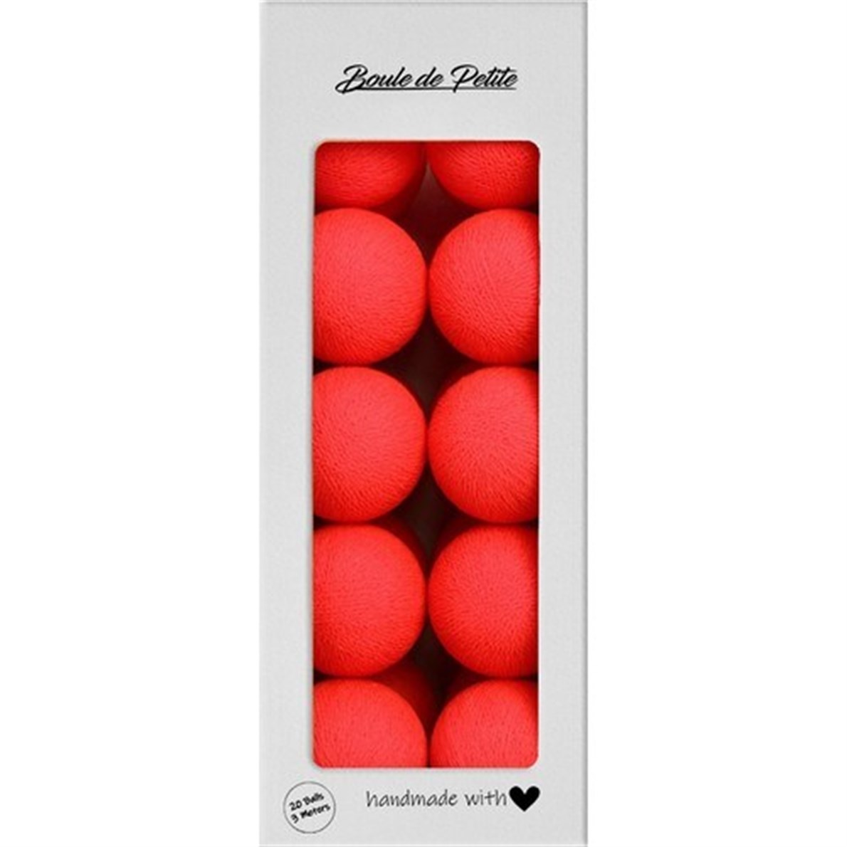 Boule De Petite Neon Pink Işıklı Top Aydınlatma