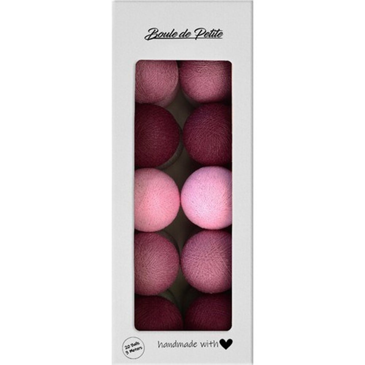 Boule De Petite Violet Love Işıklı Top Aydınlatma