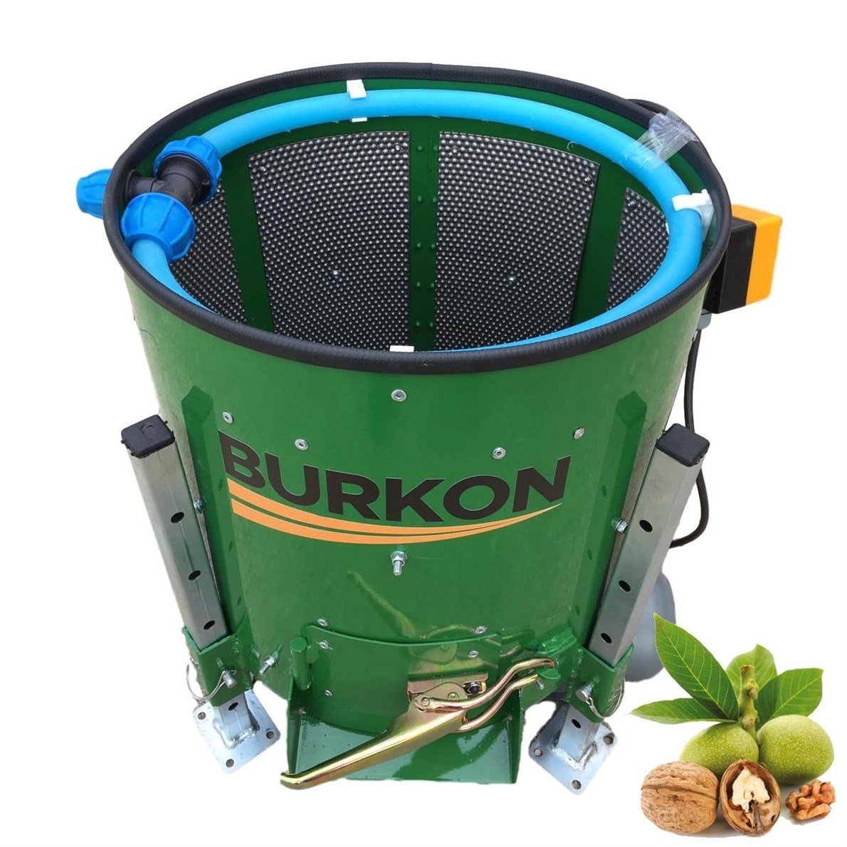 Burkon 90 Lt 35 Kg Sabit Devirli Ceviz Soyma Makinası