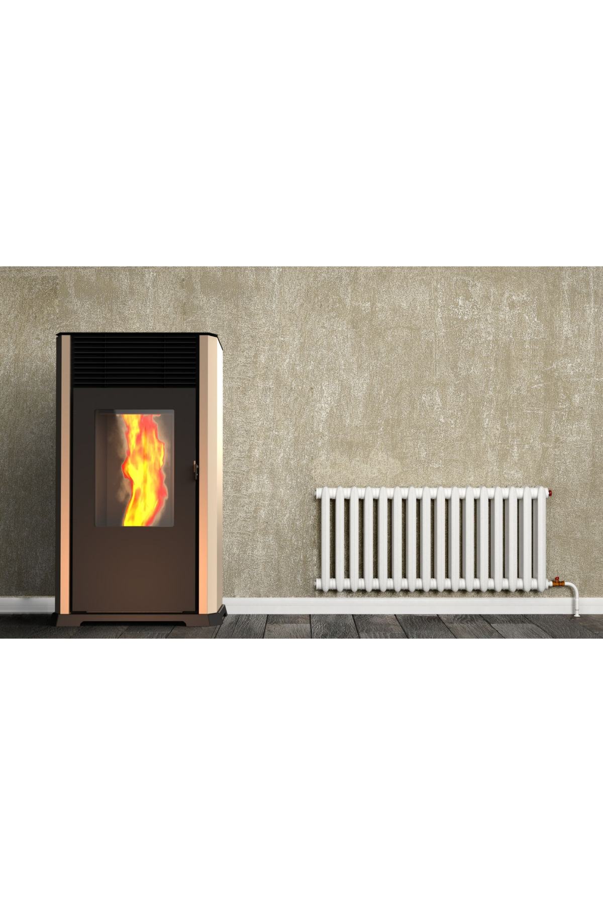 Baba's Stove Hidro A22 Otomatik Kombi Tip Pelet Sobası