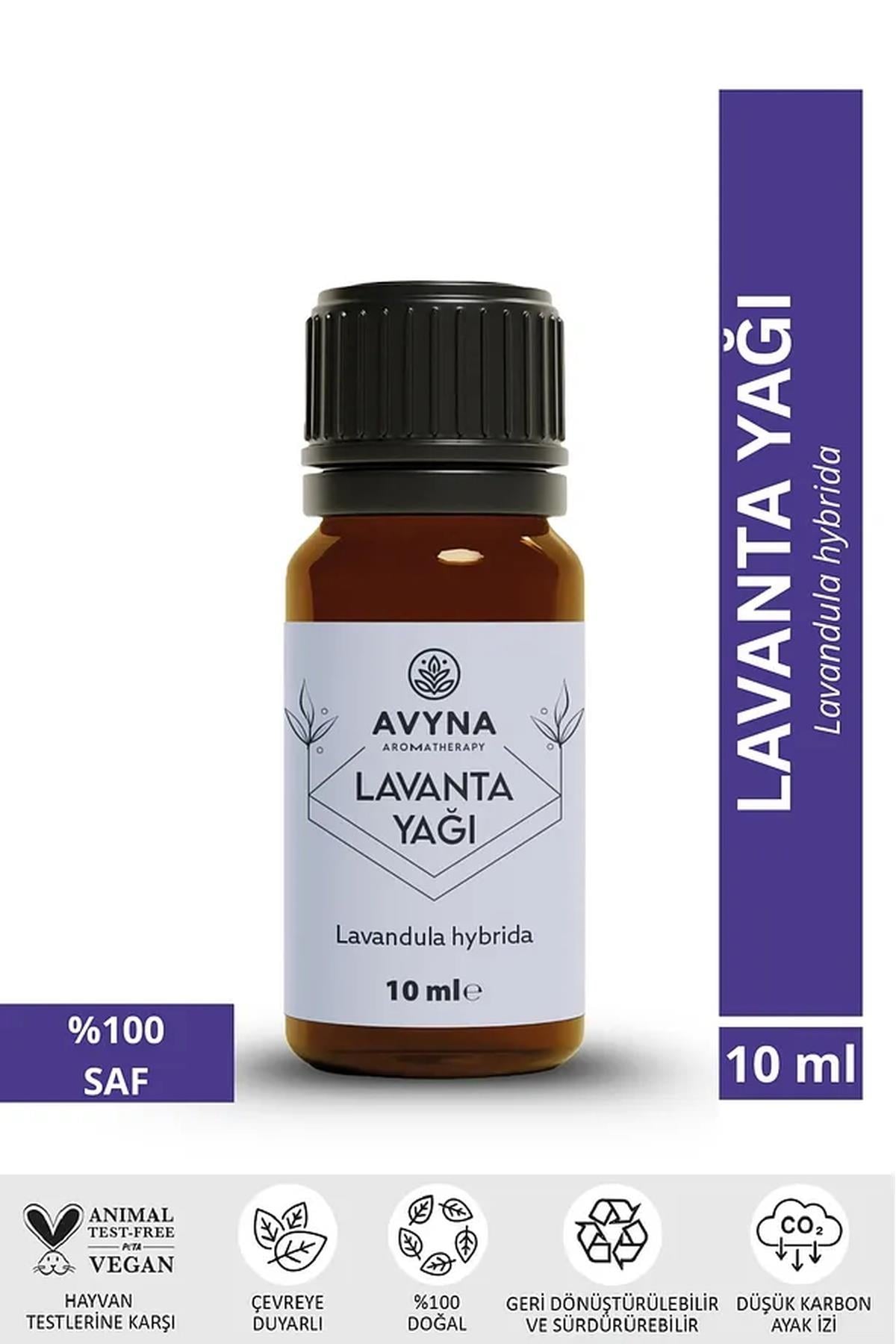 Avyna Lavanta Uçucu Yağı 10 ml %100 Saf ve Doğal