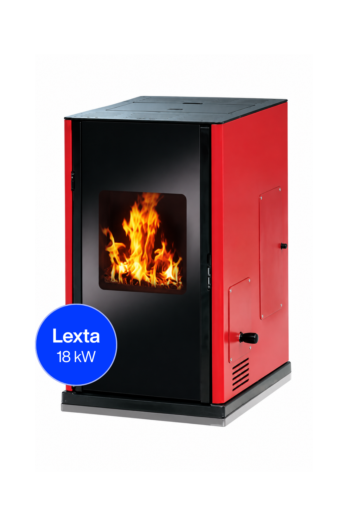 Arıkazan Lexta 18C 18kW Şömine Tipi Peletli Kalorifer Sobası
