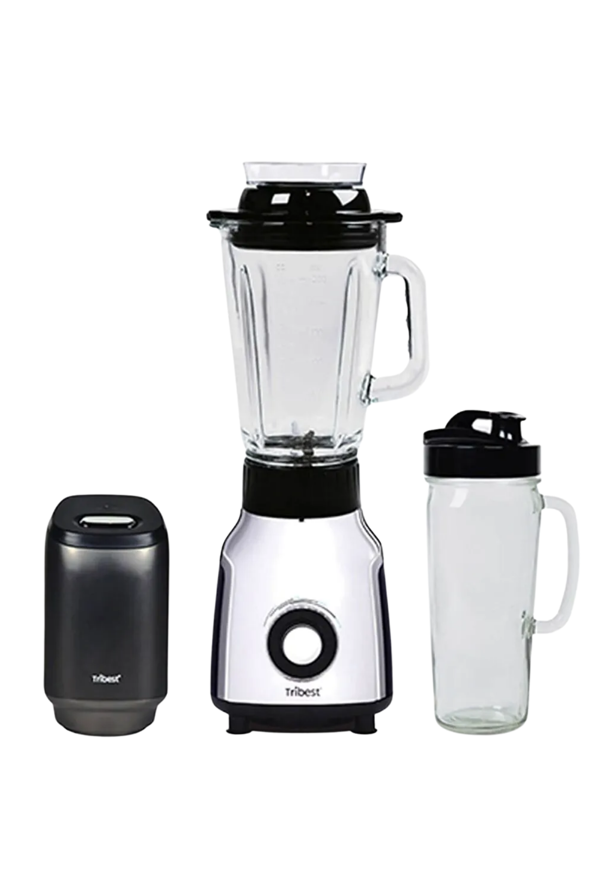 Tribest PBG-5001-C Glass Personal 500 W Vacuum Blender