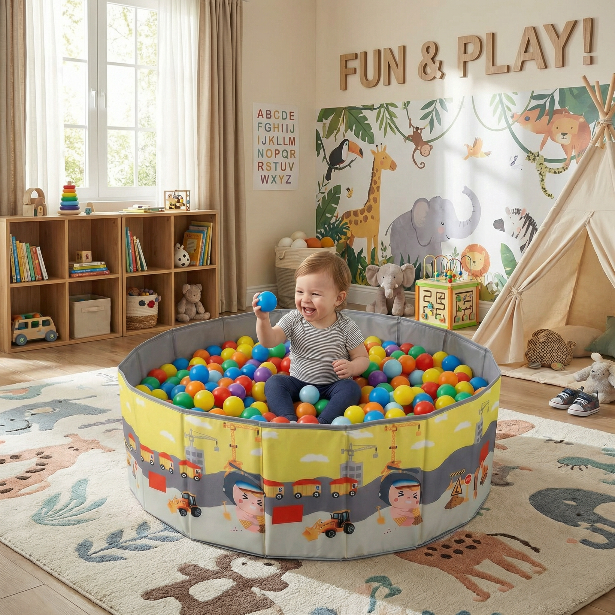 Baby Marine Katlanabilir Top Havuzu - Oyun Alanı