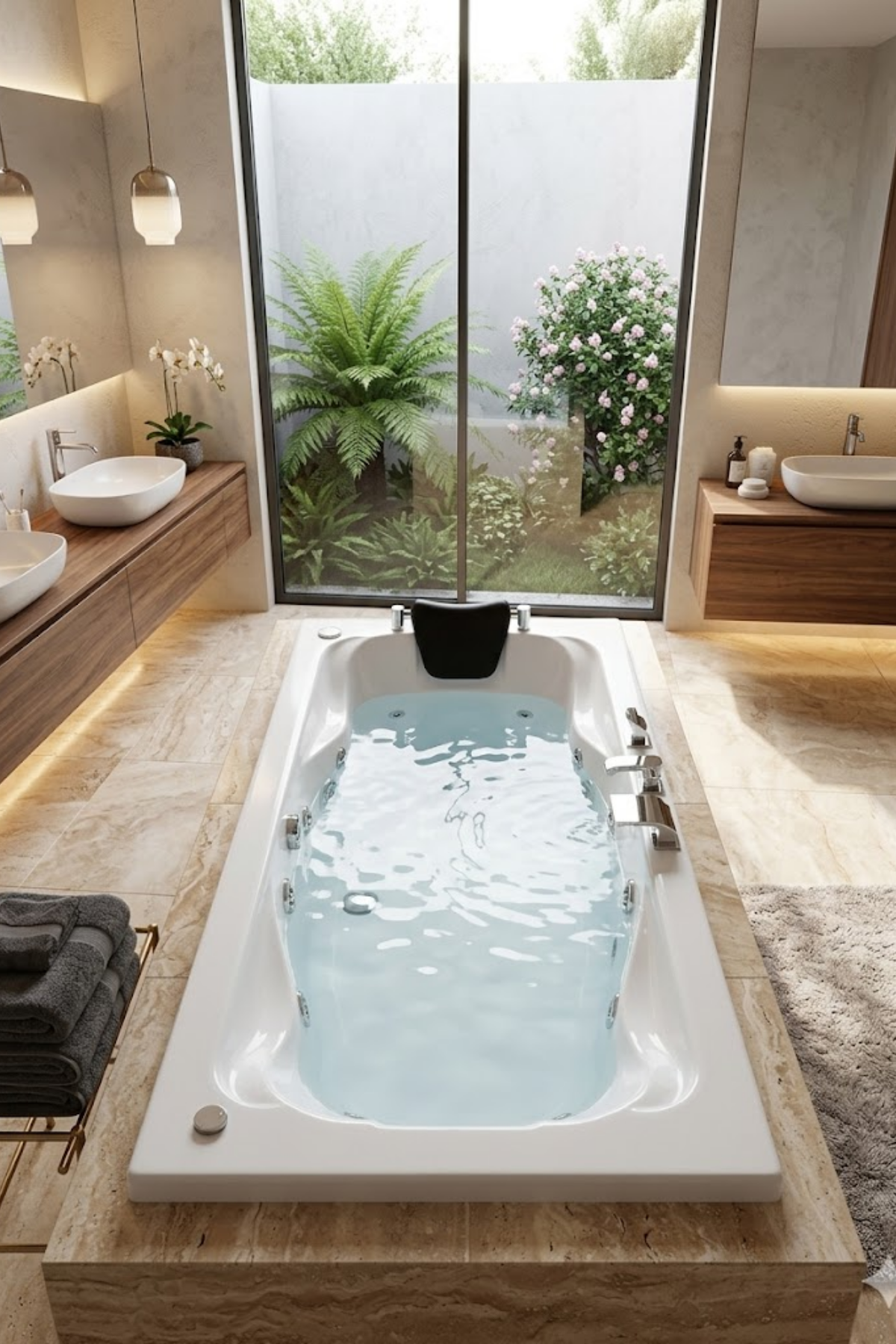 Kuntbay 80 x 170 H 55 Dikdörtgen Jakuzi