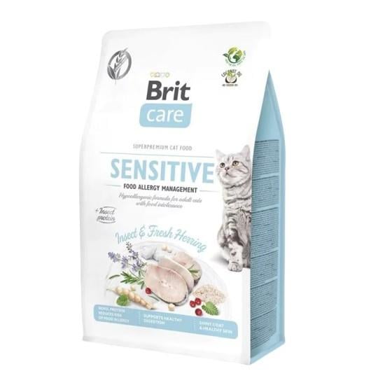 Brit Care Sensitive Hypo-Allergenic Larva Proteinli Tahılsız Yetişkin Kedi Maması 2kg