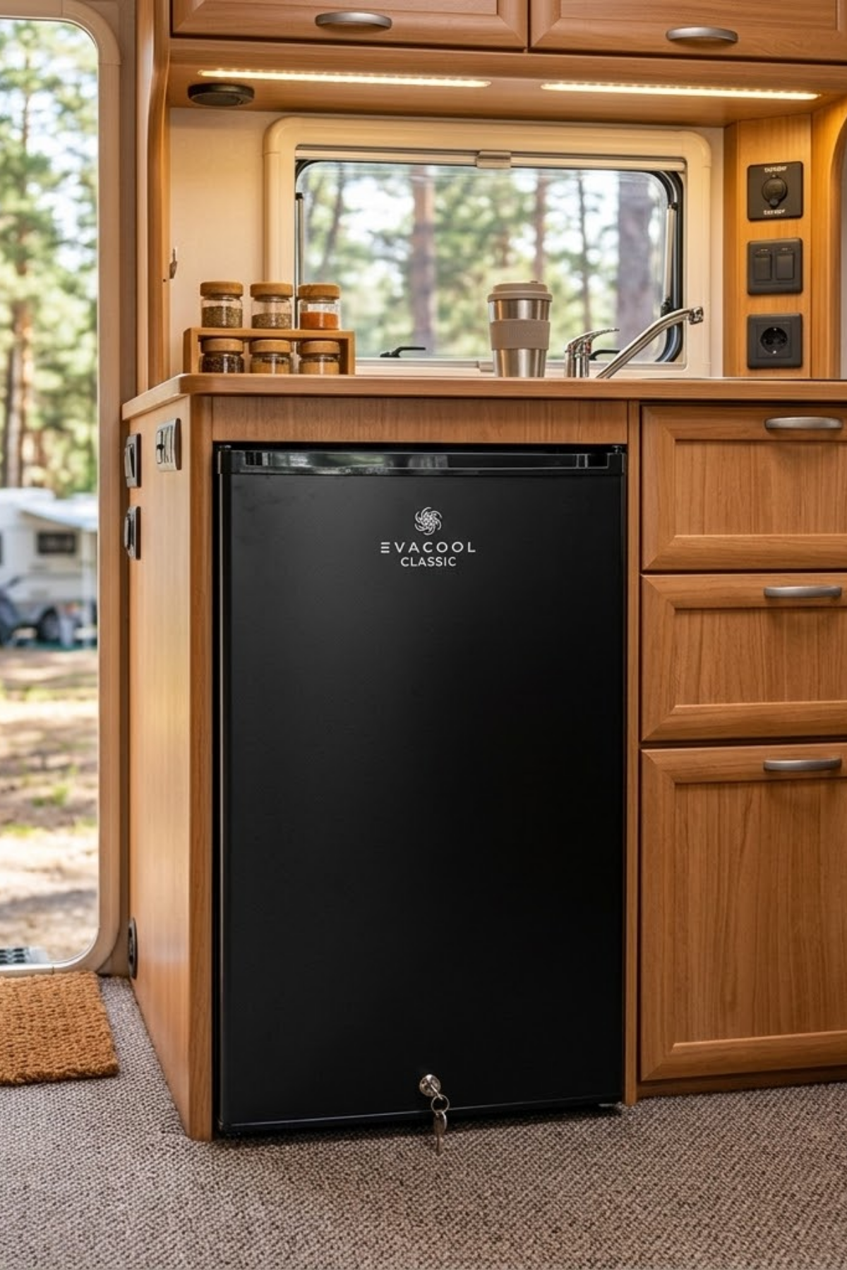 Evacool EVAMARIN90 Classic 12/24v 85 Litre Dağ Evi Tekne Karavan Buzdolabı