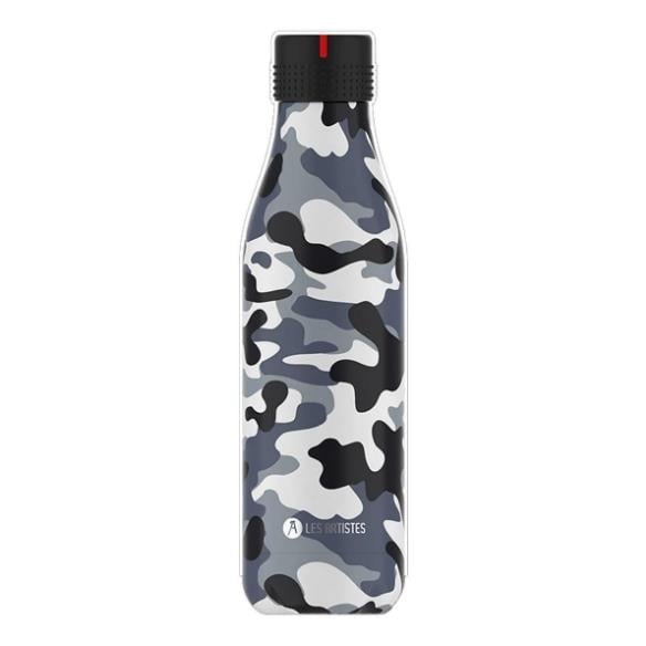 Les Artistes Paris Isı Yalıtımlı Çelik Termos Matar 500ML Camouflage