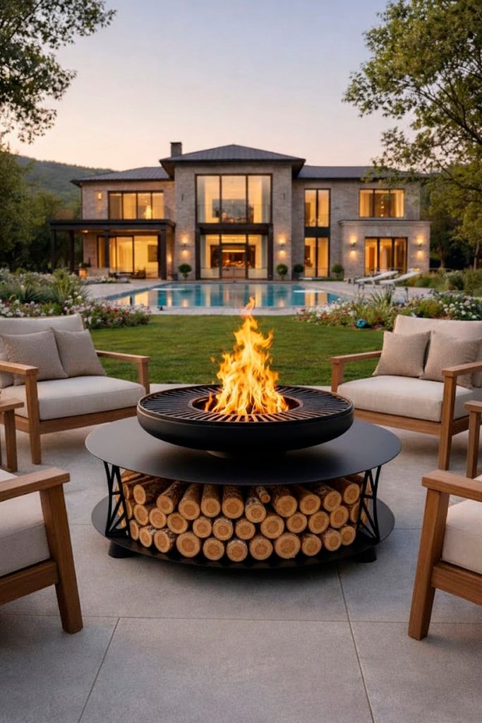 Zesto Fuji Bahçe Şöminesi Ateş Çukuru