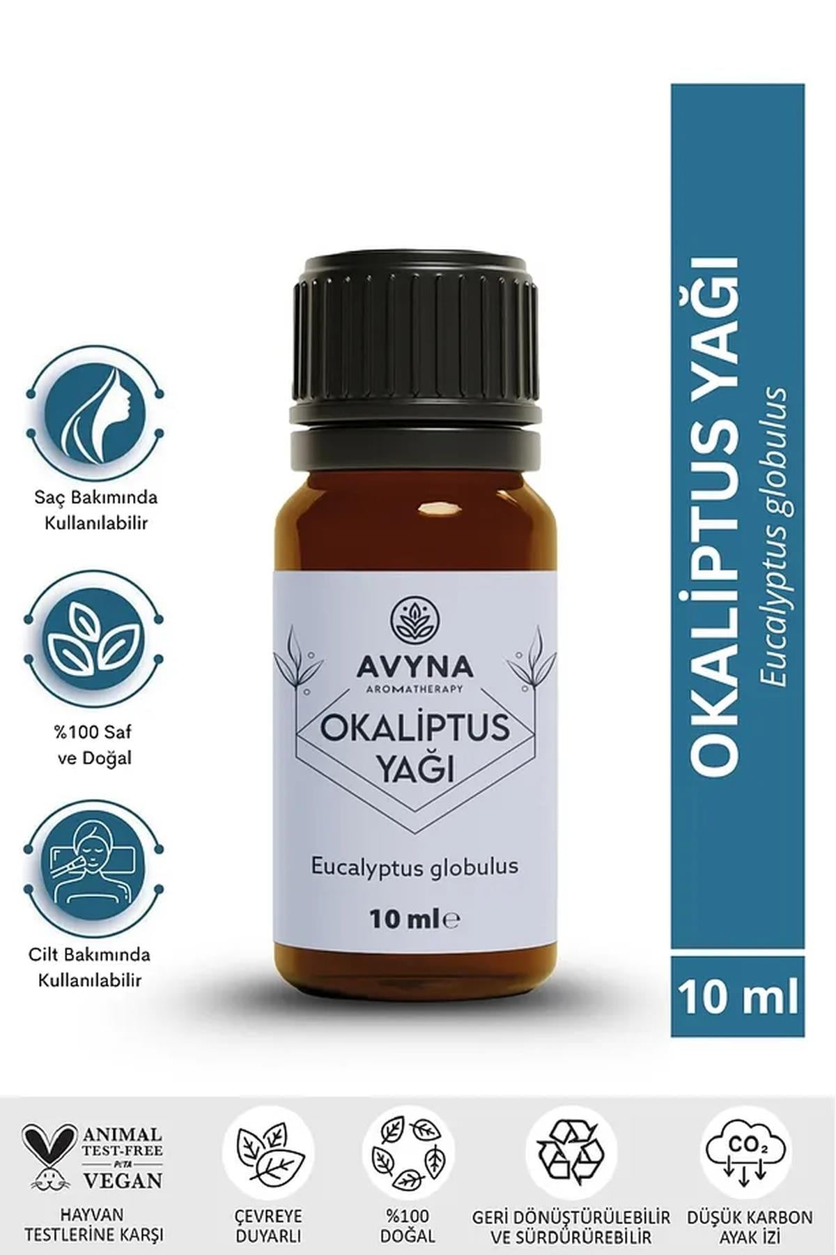 Avyna Okaliptus Uçucu Yağı 10 ml %100 Saf ve Doğal