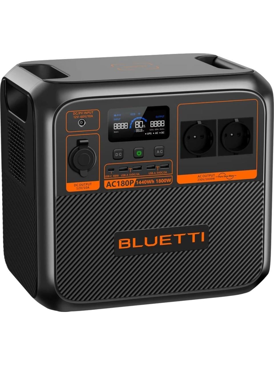 Bluetti AC180P UPS 1440Wh Kapasiteli Taşınabilir Güç Kaynağı