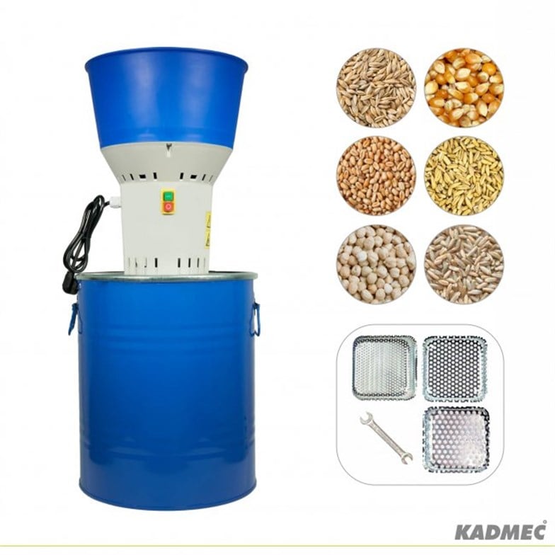 Kadmec Euromill 50 Mısır, Arpa, Şeker, Yulaf, Nohut, Fasülye Vb. Un Yapma Makinesi