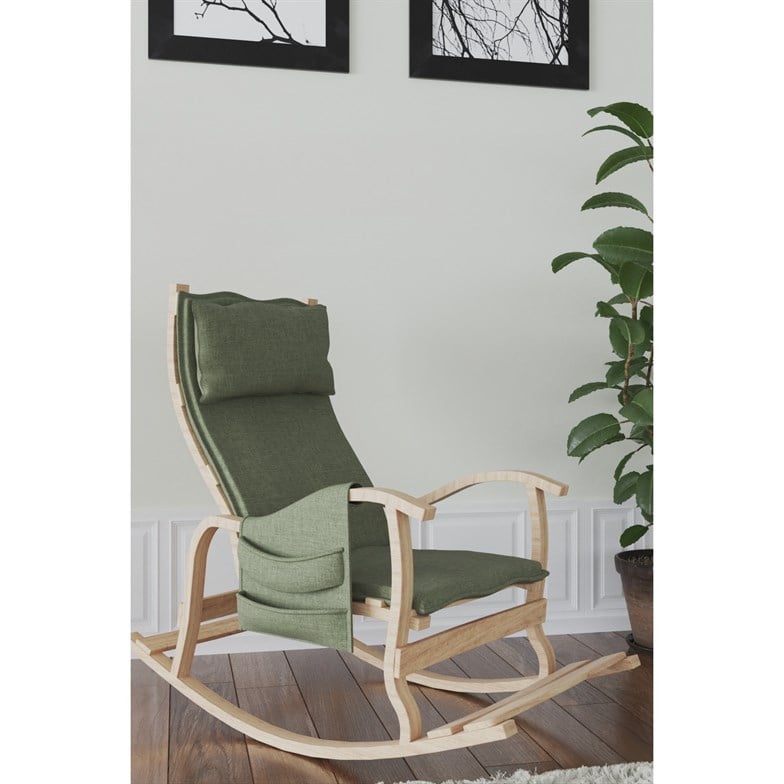 Mobildeco Sultan Ahşap Sallanan Sandalye