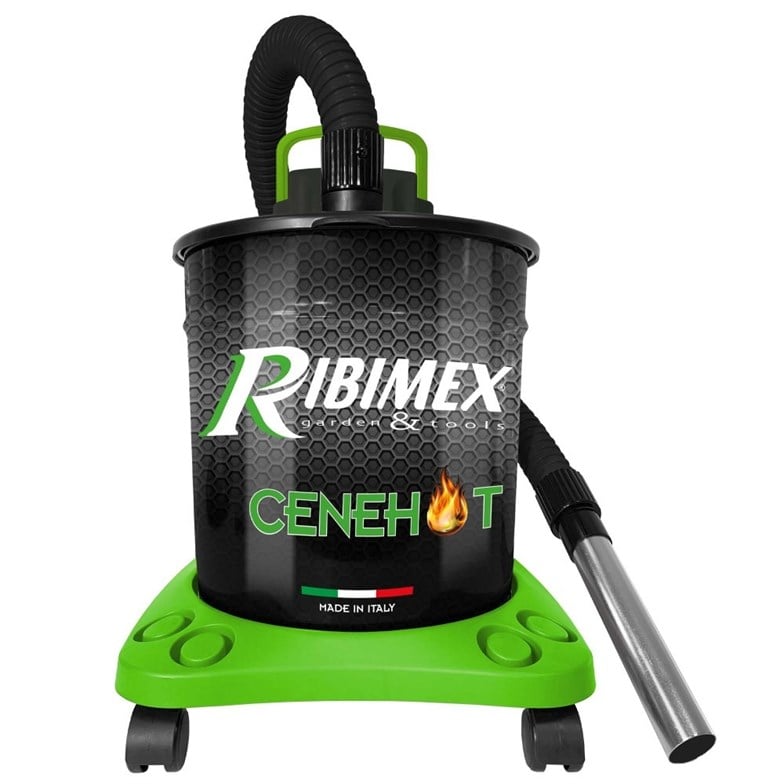 Ribimex Cenehot Kırmızı Elektrikli Şömine Soba Kül Süpürgesi