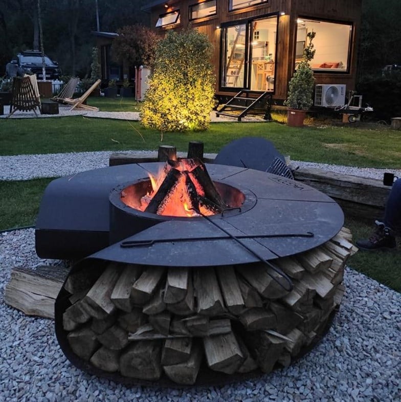 Zesto Maria Bahçe Şöminesi Ateş Çukuru