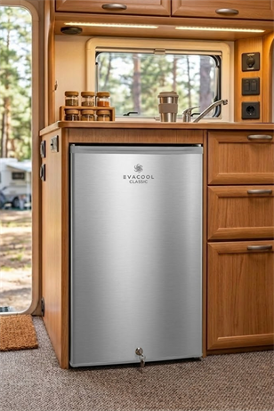 Evacool EVAMARIN90 Silver 12/24v 90 Litre Dağ Evi Tekne Karavan Buzdolabı