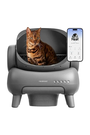 Neakasa Üstü Açık Akıllı Full Otomatik Kedi Tuvaleti, App Kontrol, Uv Temizleme