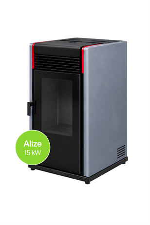Arıkazan Alize 15 kW Yeni Nesil Peletli Sıcak Hava Sobası Kuru Üflemeli Pelet Şömine