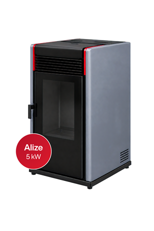 Arıkazan Alize 5kW Yeni Nesil Peletli Sıcak Hava Sobası Kuru Üflemeli Pelet Şömine