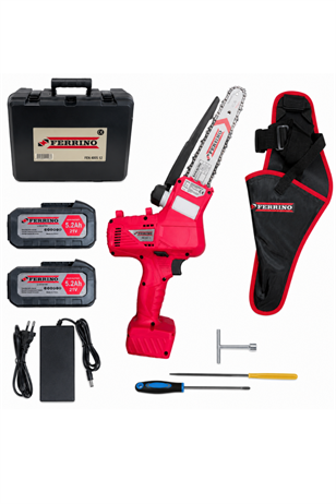 Ferrino KHB-12 21 V 5.2 Ah Çift Akülü Dal Budama Testeresi