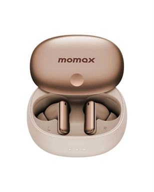 Momax 1-Vibe Lite Gerçek Kablosuz Gürültü Engelleyici Kulaklık Desert Titanium