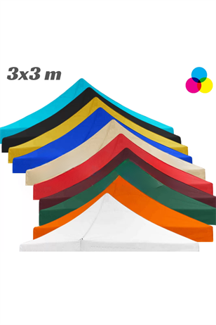 Reyo 3×3 Bagaj Boy Premium Beyaz Katlanır Çardak (115cm) 