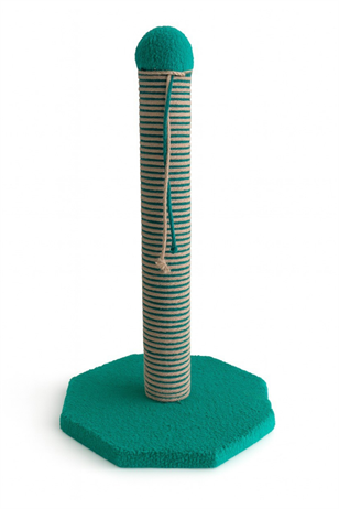 Reyo Pet Sekizgen Kedi Tırmalama Platformu Yeşil