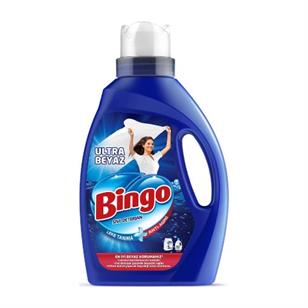 Bingo Matik Sıvı Çamaşır Deterjanı 2145 ml. Ultra Beyaz 33 W
