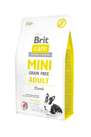Brit Care Mini Tahılsız Kuzu Etli 2 kg Küçük Irk Yetişkin Köpek Maması