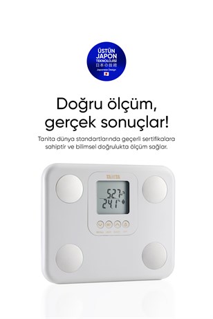Tanita Bc 730 Vücut Analiz Baskülü Beyaz