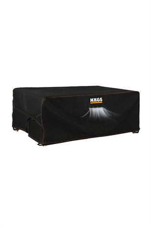 Haegs Bahçe Mobilyası Örtüsü, 150-90-74cm, Ağır Hizmet Oxford Kumaş, Su Geçirmez, Dış Mekan Veranda Masa Örtüsü, Havalandırmalı Masa ve Sandalye Koruma Kılıfı
