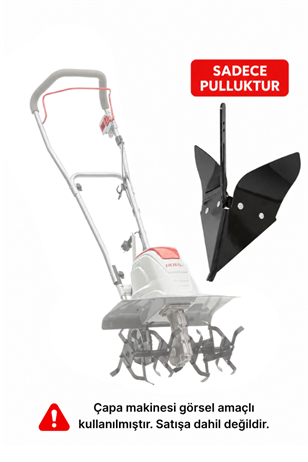 Ikra Flexo Fem 1500 W Elektrikli Çapa Makinesi Pulluğu ( Ürün Sadece Pulluktur )