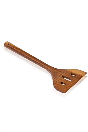The Mia Natura Akasya Delikli Spatula 34x10 cm