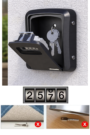 Insafe ISC806KEY Şifreli Anahtar Kasası