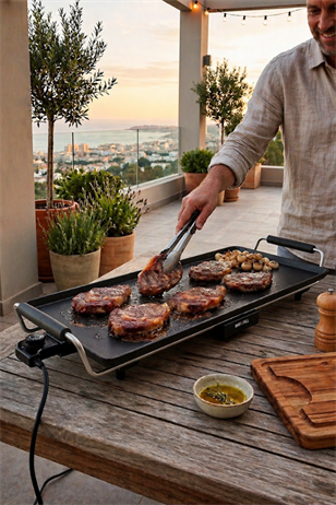 Hay Grill Yeni Nesil Elektrikli Izgara Ocakbaşı Tarzı Mangal