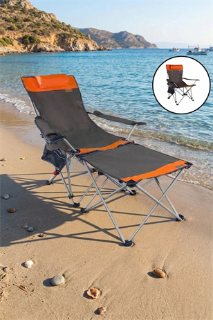 Madfox Prowler 3 Kademeli Yatabilen Kamp Sandalyesi