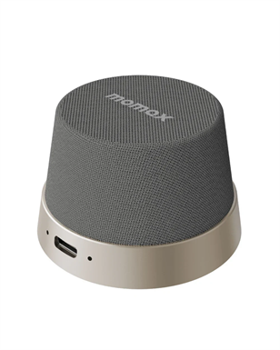 Momax 1-Vibe Go Magnetic Wireless Taşınabilir Kablosuz Hoparlör Titanium