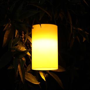 Mylamp Alaçatı Amber Ledli Solar Lamba 9x15,5 cm