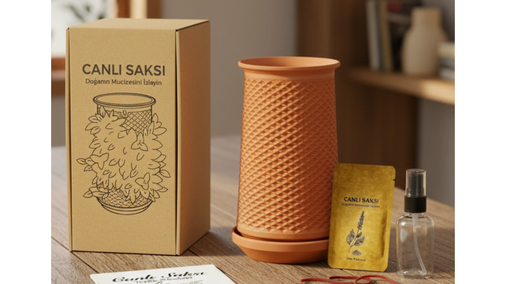 Canlı Saksı Çalışma Prensibi