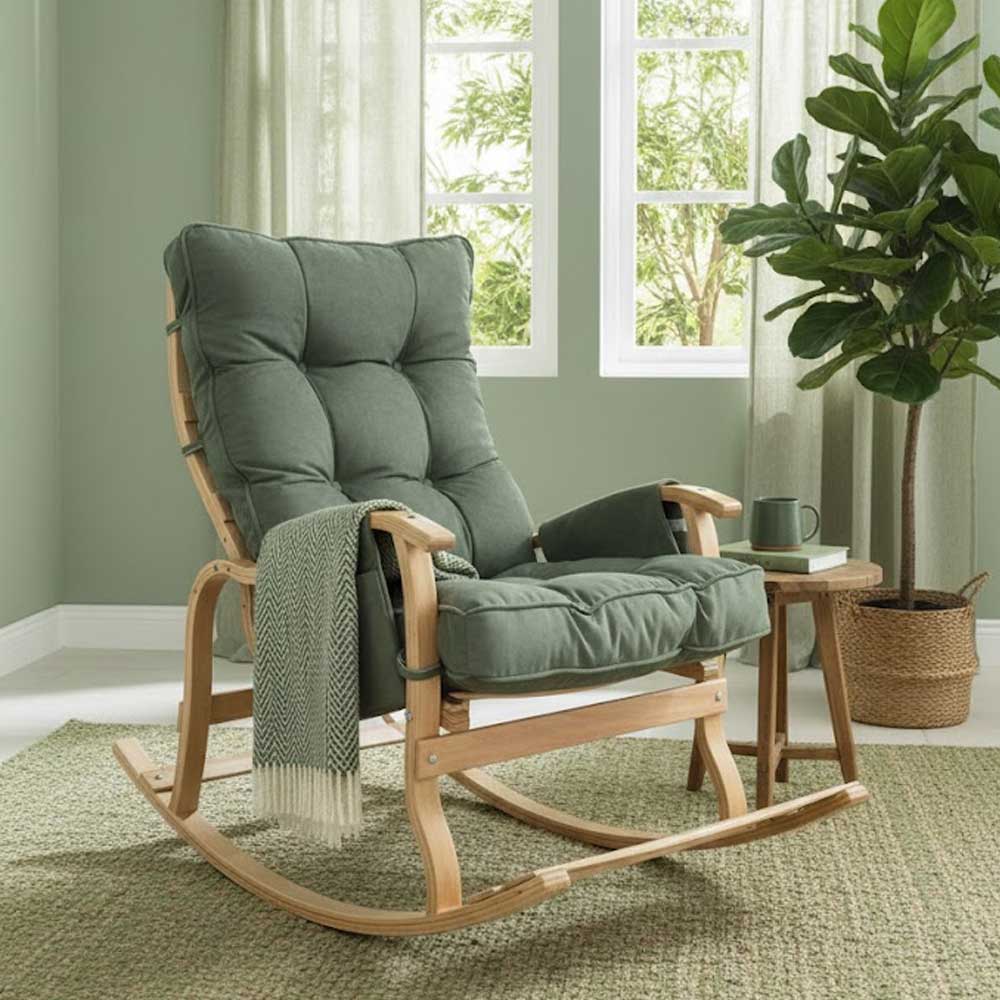 Bej kapitoneli minderli Reyo Santorini TV koltuğu