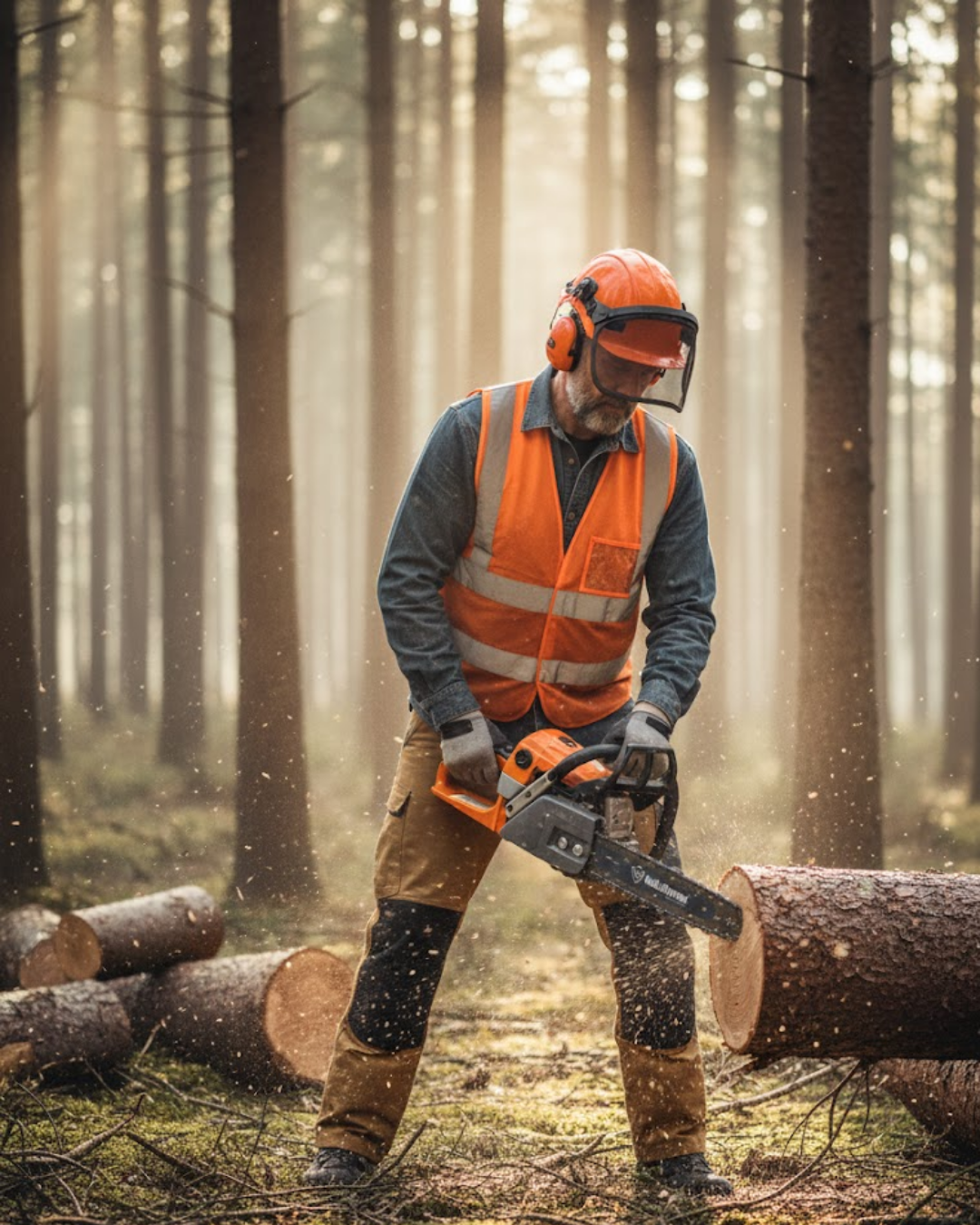 Holzfforma G255E Benzinli Motorlu Testere