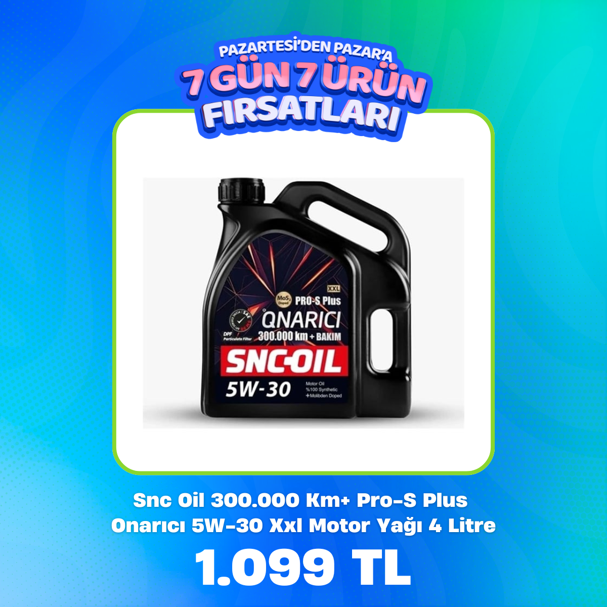 Snc Oil Motor Yağı 4 Litre