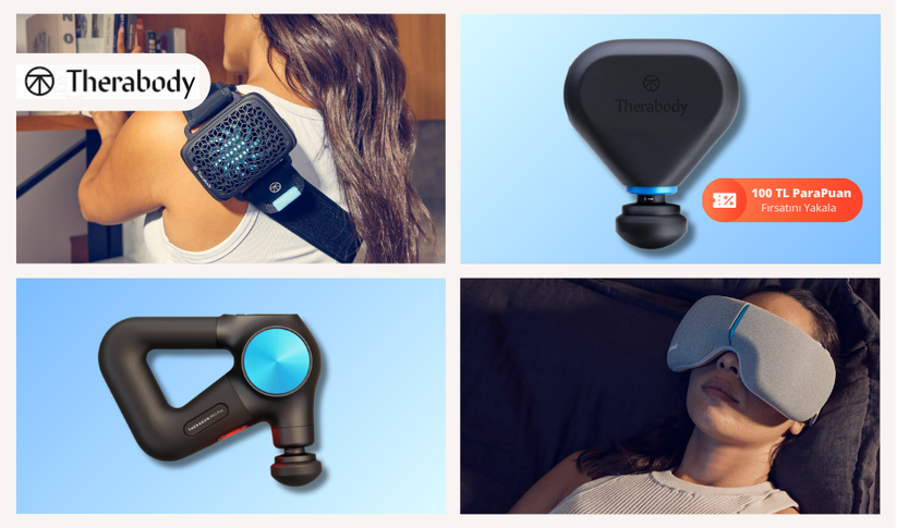 Masajın Ötesinde Therabody ile Terapi Başlasın.