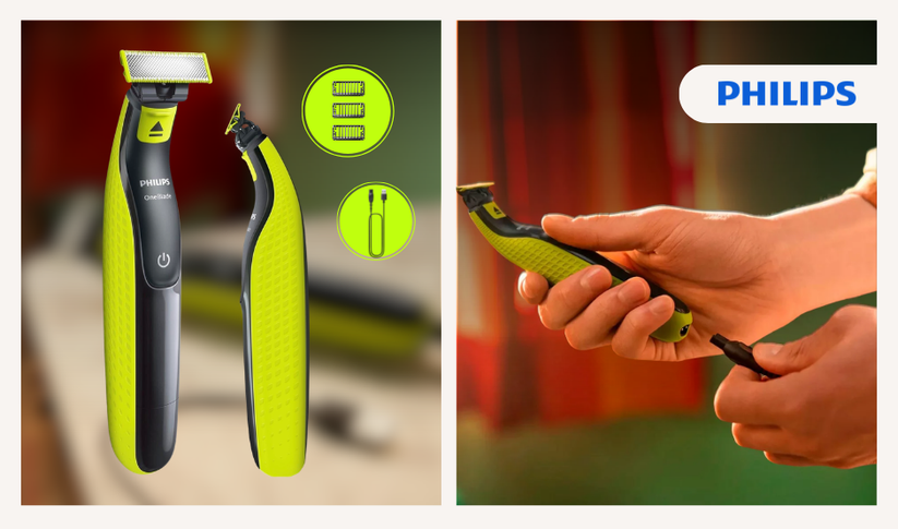 Benzersiz OneBlade Teknolojisi