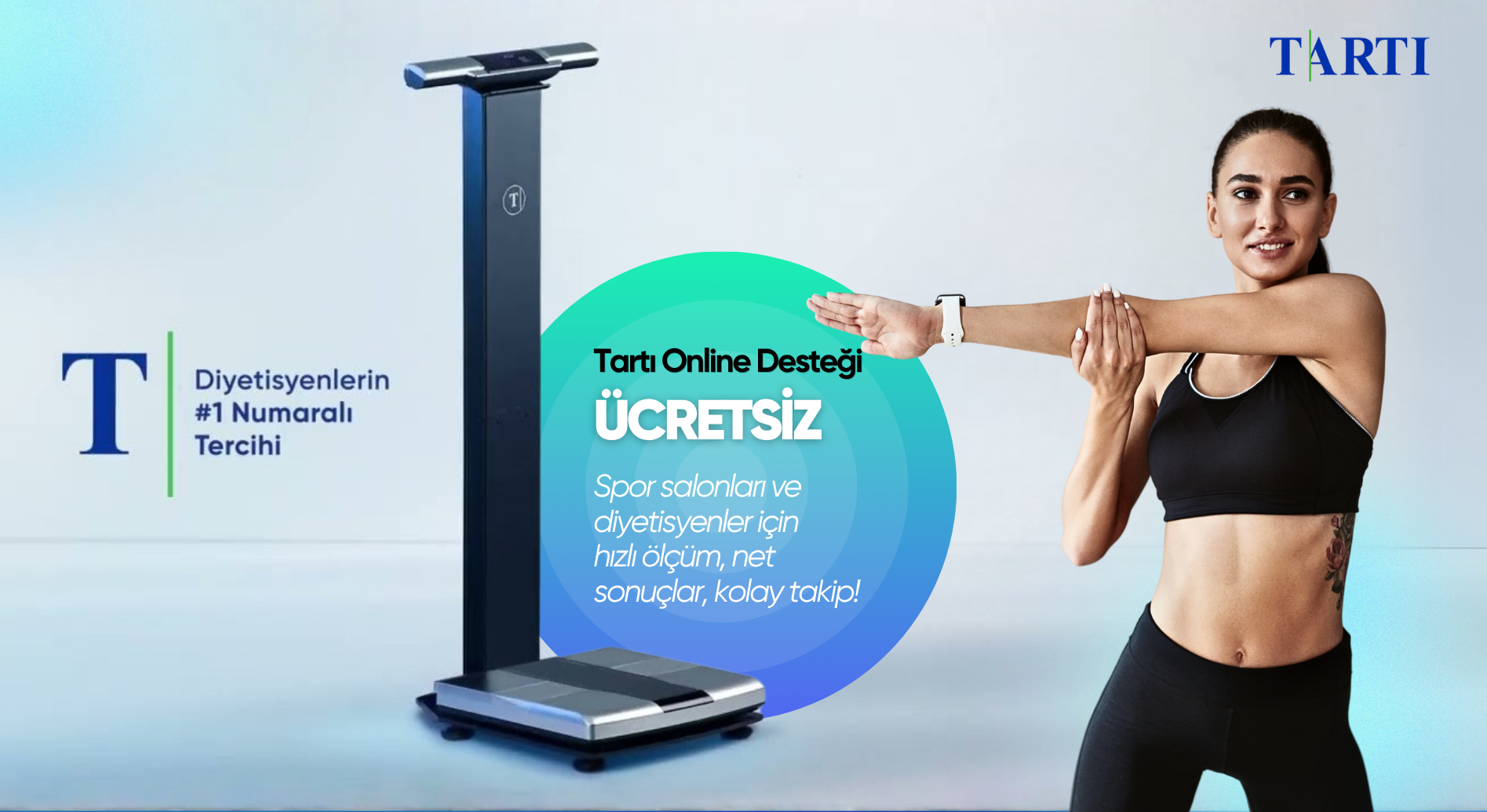 Tartı Fast Vücut Analiz Cihazı - Adaptörlü